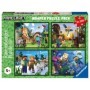 Puzzle Minecraft 4x100 piese